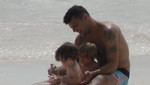 Ricky Martin lleva a sus hijos en su gira