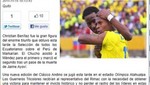 Prensa ecuatoriana elogia a su selección llamándolos 'Fantásticos guerreros ecuatorianos'