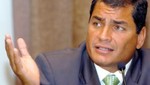 Rafael Correa: 'América Latina responde muy bien a la crisis'
