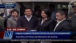 Familia Fujimori formalizó el pedido de indulto para Alberto Fujimori ante el Ministerio de Justicia [VIDEO]