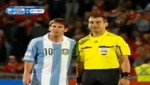 Árbitro le pide foto a Lionel Messi en el Chile vs Argentina [VIDEO]