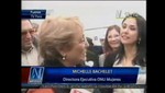 Nadine Heredia y Michelle Bachelet en Ventanilla [VIDEO]