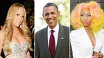 Obama interviene en la pelea de Mariah Carey y Nicki Minaj