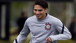 Paolo Guerrero anotó dos goles en el entrenamiento de Corinthians