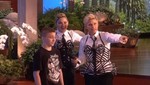 Madonna mojó a su hijo en el show de Ellen [VIDEO]