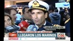 Tripulantes de la Fragata Libertad llegaron a la Argentina [VIDEO]