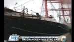 Buque Escuala Sedof ancló en el puerto del Callao [VIDEO]