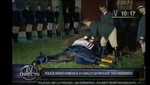 Le rinden homenaje al caballo que fue sacrificada y se enfrentó a los delincuentes [VIDEO]