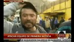 Un grupo de periodistas fue agredido por comerciantes de la Parada [VIDEO]