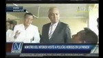 Ministro del interior visitó a los policías que se encuentran en el hospital Dos de Mayo [VIDEO]
