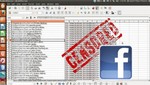 Revelan detalles de un millón de usuarios de Facebook