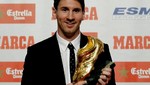 Lionel Messi recibió la Bota de Oro del fútbol europeo [VIDEO]