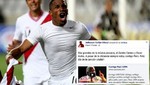 Jefferson Farfán: A pesar de la distancia estoy contigo Perú