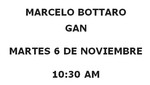 [Venezuela] Marcelo Bottaro: Galería de Arte Nacional, martes 6 de noviembre a las 10:30 am