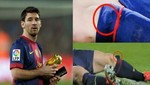 Messi tenía un chupón bajo la media para dedicarle gol a su hijo recién nacido
