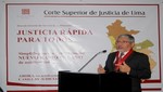 Jueces de la Corte de Lima esparan respuesta del Congreso