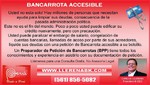 La Bancarrota Accesible: Los conocimientos y la experiencia de Carlos Llerena así lo garantiza