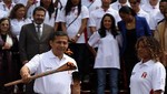 Ollanta Humala participa en clausura de I Juegos Bolivarianos de Playa