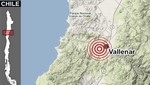 Sismo de 5 grados sacudió la región chilena de Atacama