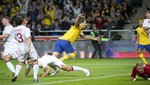 Zlatan Ibrahimovic anotó un trmendo golazo de chalaca desde fuera del área [VIDEO]