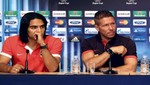 Diego Simeone: 'Falcao es el mejor 9 del mundo'