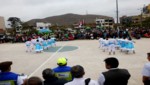 Vecinos de San Martin de Porres inauguran losas deportivas