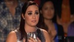 Demi Lovato lucha por contener las lágrimas en Factor X [VIDEO]