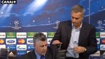 Mourinho mojó a un traductor en una conferencia de prensa del Real Madrid [VIDEO]