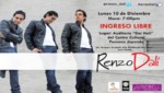 Renzo Dali inicia gira con Concierto Gratuito (Video)