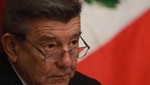 Canciller Roncagliolo ratificó hoy que el Perú espera un resultado positivo en La Haya