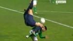 Ibrahimovic intenta repetir su golazo de chalaca pero no le salió [VIDEO]