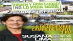 Movilización en defensa de Susana Villarán: No a la revocatoria