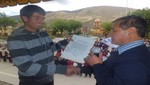 [Huancavelica] Constantino León es homenajeado en Pampas