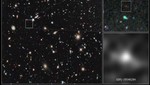 El telescopio Hubble encontró un grupo de galaxias primitivas