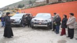 (Huancavelica) Moderna infraestructura Educativa en Julcamarca: Primera Dama apoya a niño con Discapacidad