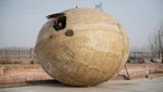 Inventor chino crea refugios esféricos para sobrevivir al apocalipsis [FOTOS]