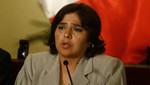 Ministra Jara criticó el aumento de los congresistas