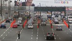 Más de 140 mil vehículos saldrán de Lima por fiestas navideñas
