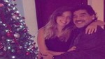 Maradona recibió la Navidad con su hija Dalma