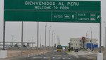 Perú y Chile prevén instalar puesto de control integrado en la frontera