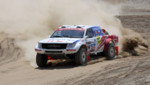 Ramón Ferreyros probó su camioneta para el Dakar