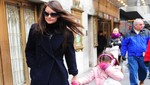 Katie Holmes lleva al trabajo a Suri Cruise [FOTOS]