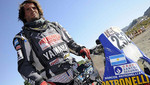 Dakar 2013: piloto argentino Busin sufre accidente y su moto terminó destrozada