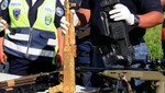 Incautan en Honduras un AK- 47 bañado en oro