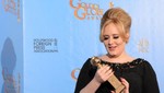 Globos de Oro 2013: Adele triunfa con el tema de Skyfall