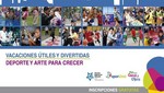 Programa Departe y Vacaciones Útiles y Divertidas es lanzado por el MINEDU y Municipalidad de Lima
