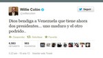 Willie Colón sobre Hugo Chávez: Venezuela tiene ahora un presidente Maduro y otro podrido