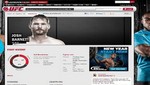 Perfil de Josh Barnett aparece en la web del UFC