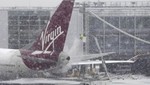 Europa: la nieve causa retrasos en los aeropuertos