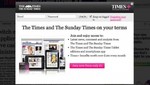 Diario The Times lanzó una aplicación web para tablets